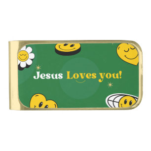 Jesus Loves You Money Clip