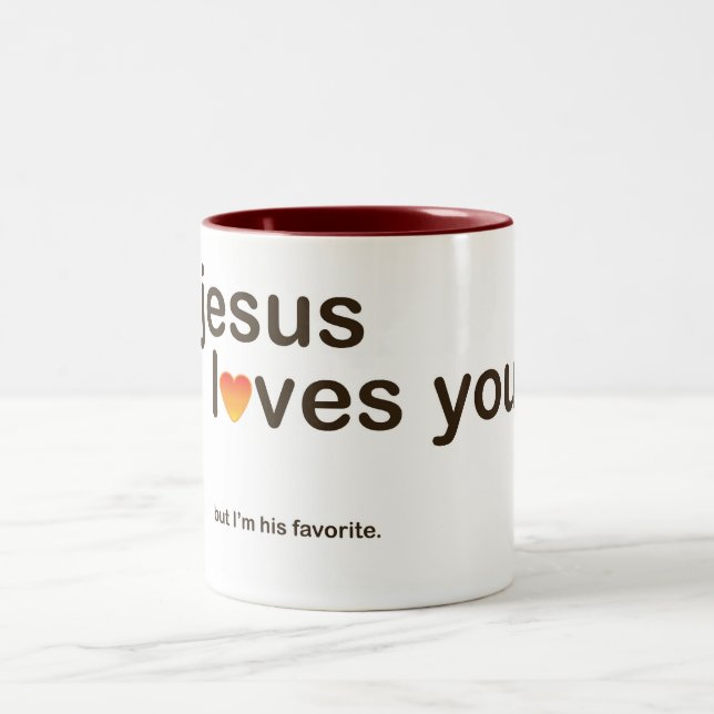 Jesus Loves You Mug (Center)