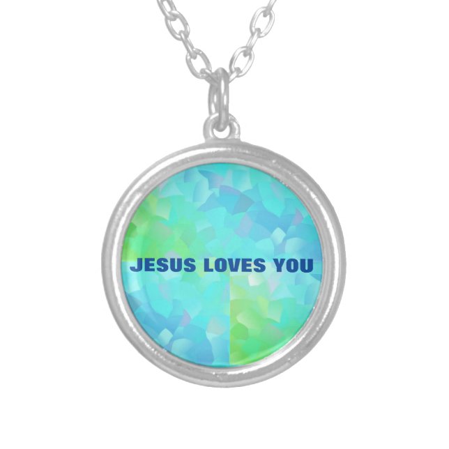 Jesus Loves You Necklace (Front)
