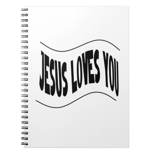 Jesus Loves You Notebook (Front)