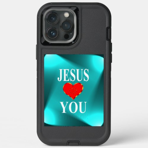 Jesus Loves You iPhone 13 Pro Max Case