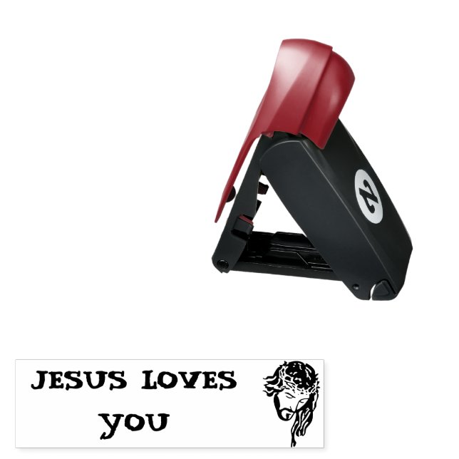 JESUS LOVES YOU POCKET STAMP (Open with Design)