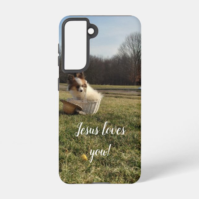 Jesus Loves You Samsung Galaxy Case (Back)