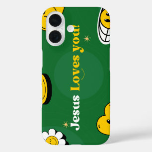 Jesus Loves You Smile Cute iPhone / iPad case