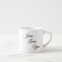 Jesus Loves You Specialty Coffee Mug