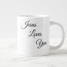 Jesus Loves You Specialty Coffee Mug