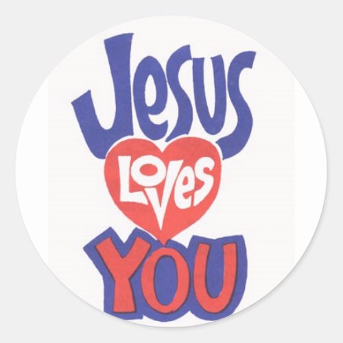 JESUS_LOVES_YOU Stickers