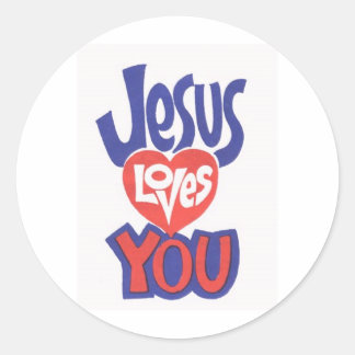 JESUS-LOVES-YOU Stickers
