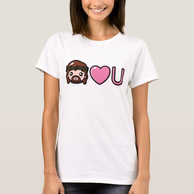 Jesus Loves You T-Shirt (Front)