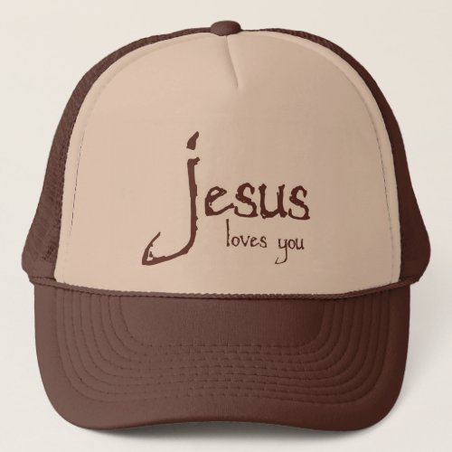 Jesus Loves You Trucker Hat