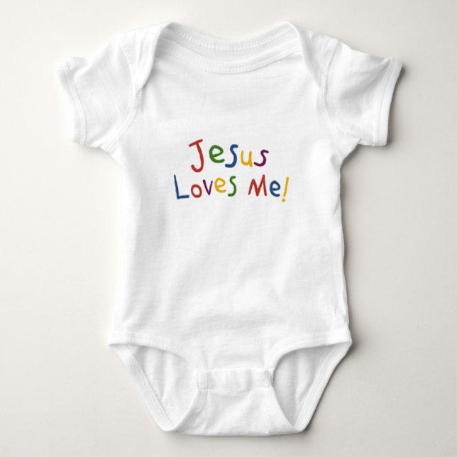 jesus loveT-Shirt Baby Bodysuit (Front)