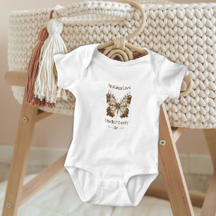 Jesus Loving Little Bit of Country Baby Girl Baby Bodysuit