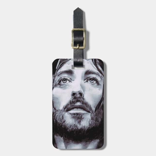 Jesus Luggage Tag (Front Vertical)