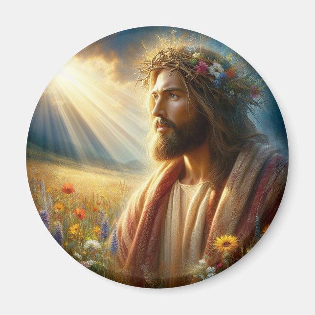 Jesus magnet! magnet (Front)