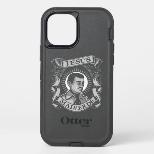 Jesus Malverde Gift Mexican Hero Jesus Malverde OtterBox Defender iPhone 12 Case