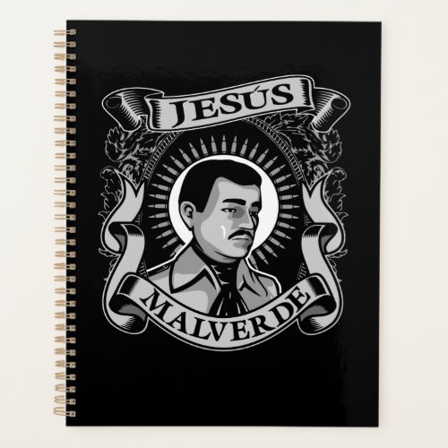 Jesus Malverde Gift Mexican Hero Jesus Malverde Planner