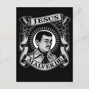 Jesus Malverde Gift Mexican Hero Jesus Malverde Postcard