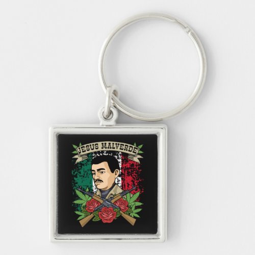 Jesus Malverde Gift Women  Men Jesus Malverde Keychain