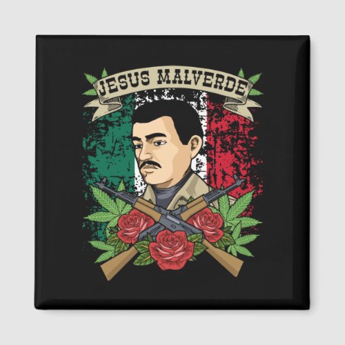 Jesus Malverde Gift Women  Men Jesus Malverde Magnet