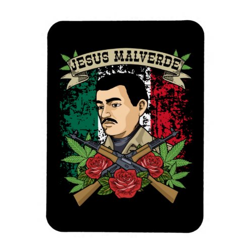 Jesus Malverde Gift Women  Men Jesus Malverde Magnet