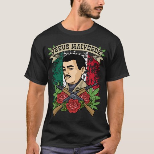 Jesus Malverde Gift Women  Men Jesus Malverde T_Shirt