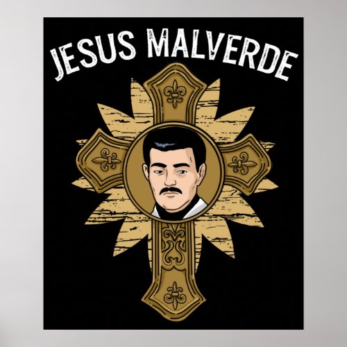 Jesus Malverde Religion Mexico Gift Jesus Malverde Poster