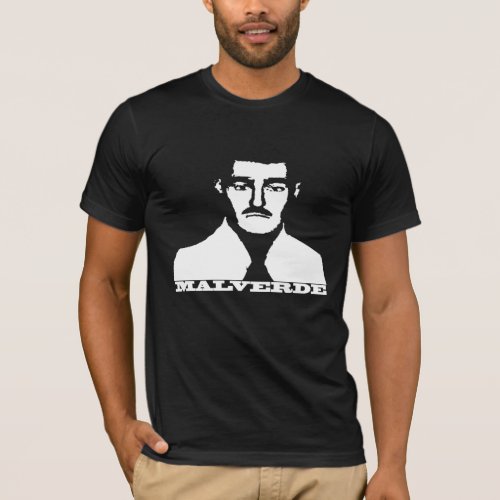 Jesus Malverde Stencil Shirt