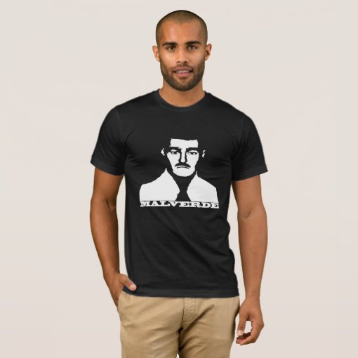 Jesus Malverde Stencil Shirt | Zazzle