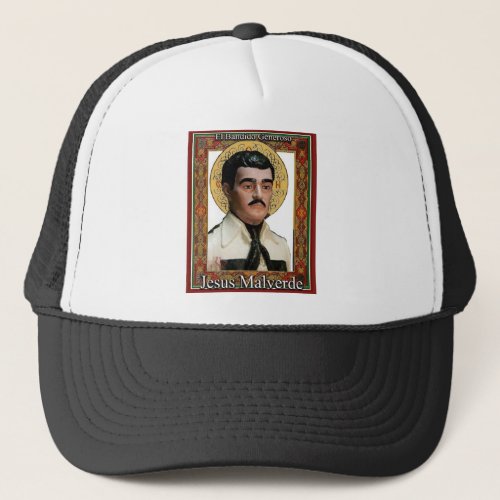Jesus Malverde  The Generous Bandit Trucker Hat