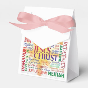JESUS many names Favor Boxes