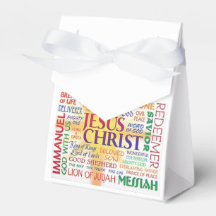 JESUS many names Favor Boxes
