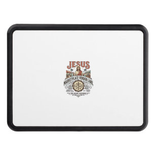 Jesus Marketplace Vendor Label Jesus Marketplace V Hitch Cover