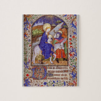 Jesus Mary and Joseph flight into Egypt Jigsaw Puzzle