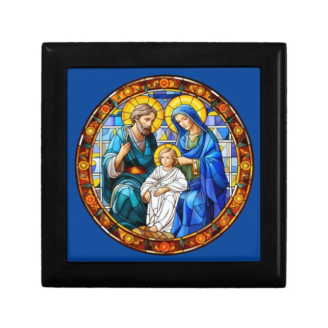 Jesus, Mary, and Joseph Gift Box (Front)