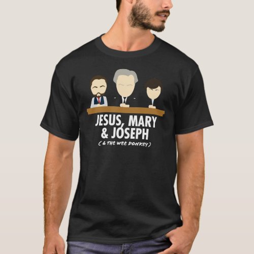 Jesus Mary Joseph amp the Wee Donkey Essential T_Shirt