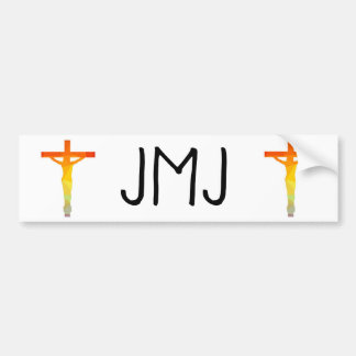Jesus Mary Joseph Bumper Sticker