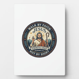 Jesus Matcha Cafe Trend Shirt Christian Graphic_1 Plaque