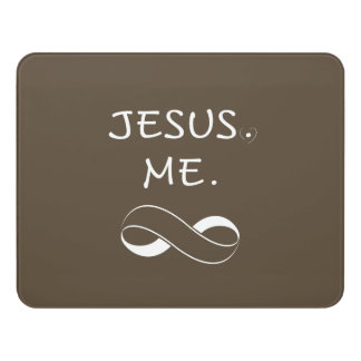 Jesus Me Door Sign Room Sign Christian Inspiration