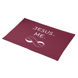 Jesus Me Infinity Placemats gifts Christian