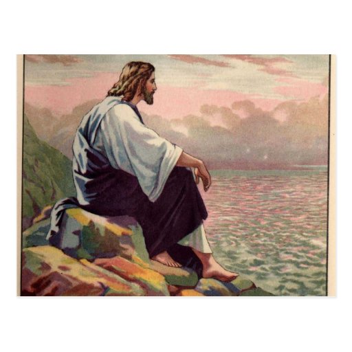 Jesus Meek and Mild Postcard | Zazzle