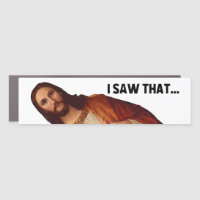 Jesus Meme Bumper Sticker