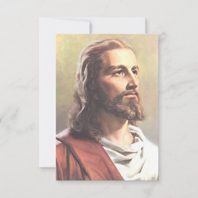 Jesus Memorials & Keepsakes Thank You Card (Front)