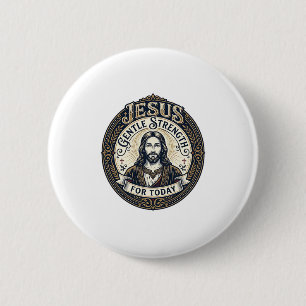 Jesus Memory Care Alzheimer Caregiver Shirt Christ Button