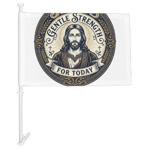 Jesus Memory Care Alzheimer Caregiver Shirt Christ Car Flag