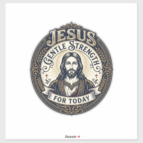 Jesus Memory Care Alzheimer Caregiver Shirt Christ Sticker