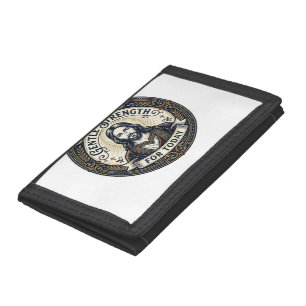 Jesus Memory Care Alzheimer Caregiver Shirt Christ Trifold Wallet