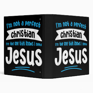Jesus Men Women Kids Fun Christian Bible Faith Jes 3 Ring Binder
