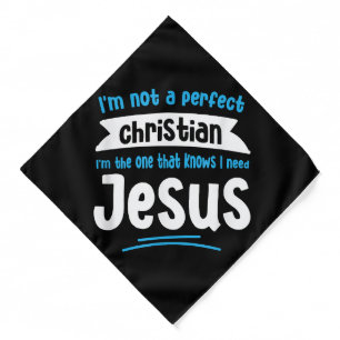 Jesus Men Women Kids Fun Christian Bible Faith Jes Bandana