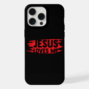 Jesus Men Women Kids Fun Christian Bible Faith Jes iPhone 15 Pro Max Case