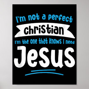 Jesus Men Women Kids Fun Christian Bible Faith Jes Poster